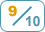 9 sur 10