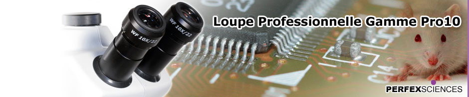 Loupe Professionnelle Gamme Pro 10 Perfex Sciences