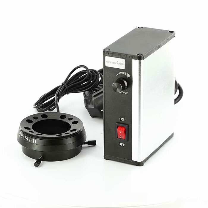 360&deg;: Eclairage Annulaire Industriel 8 LED