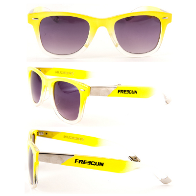 Lunettes de Soleil FREEGUN Cama Jaunes