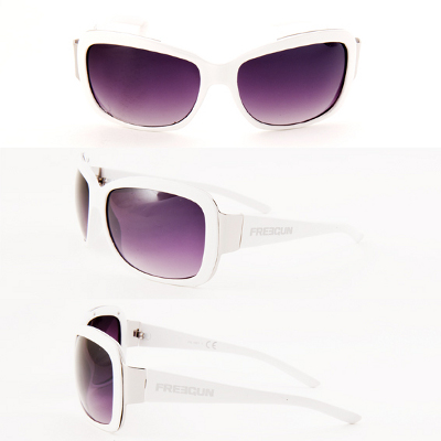 Lunettes de Soleil FREEGUN Hey Blanches