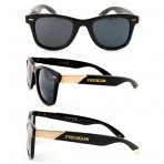 Freegun&nbsp;Lunettes de Soleil FREEGUN Shine Noires et Or