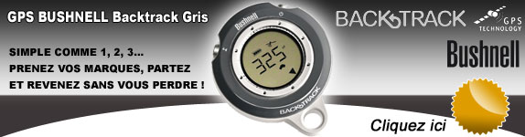 GPS BUSHNELL Backtrack Gris