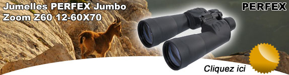 Jumelles PERFEX Jumbo Zoom Z60 12-60X70