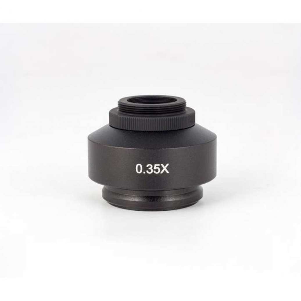 Adaptateur Caméra Pour Microscope 0.35x - Universel, Couleur Noire - Neuf Sous Blister