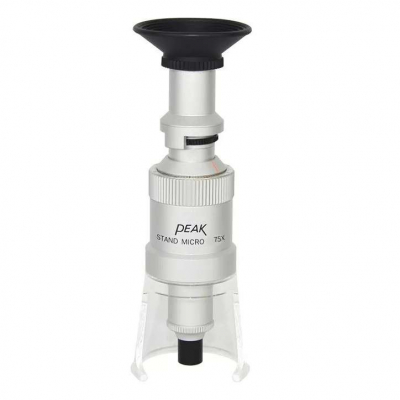 Microscope Droit PEAK 75x avec Echelle de Mesure