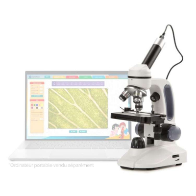 Microscope EUROMEX Découverte 4x 10x 60x avec Caméra