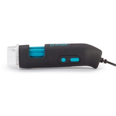 Microscope USB Q-Scope 10-40 et 200x 9MPx polarisant