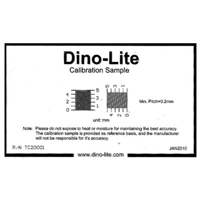 Mire de calibration DINO-LITE (50 pièces)