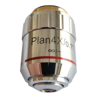 Objectif Microscope 4x Plan INFINI
