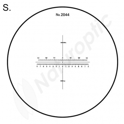 Echelle de mesure PEAK pour loupe 2044 No.Standard