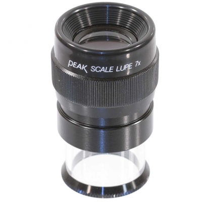 Loupe de Mesure PEAK 7x avec Jeu d’echelles