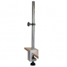 Axe vertical avec pince de table Axe vertical avec pince de table