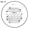 Echelle de mesure PEAK pour loupe 1983 No.11