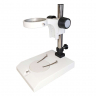 Pied pour loupe colonne tubulaire support en 83 mm Pied pour loupe colonne tubulaire support en 83 mm
