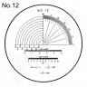 Echelle de mesure PEAK pour loupe 1983 No.12