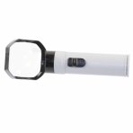 Loupe Carrée PEAK 3,5x avec éclairage