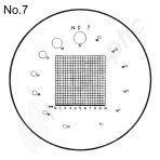 Echelle de mesure PEAK pour loupe 1983 No.7